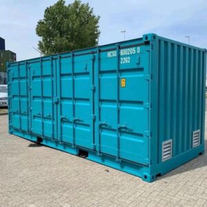 Contenedor Maritimo De 20 Pies Nuevo Con Puertas Laterales
